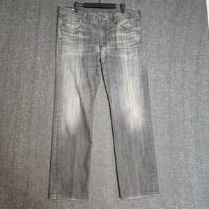 Citizens Of Humanity Jeans Mens 36x31 Gray Sid Straight Slim Leg Denim